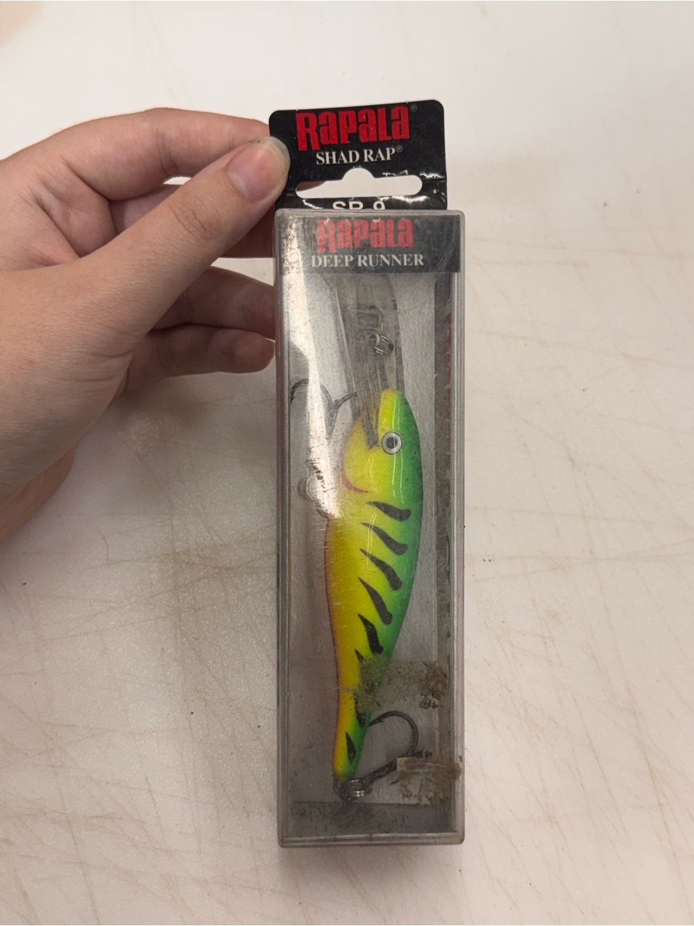 Rapala SR09 ft Firetiger 3 1/8" 3/8oz Bass Crankbait - Dives to 8'-15'